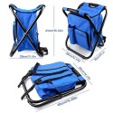 Outdoor Folding Chair Backpack Cooler Bag