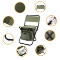 Folding Cooler Backpack Chair