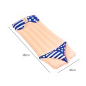 Inflatable Bikini Pattern Floating Bed