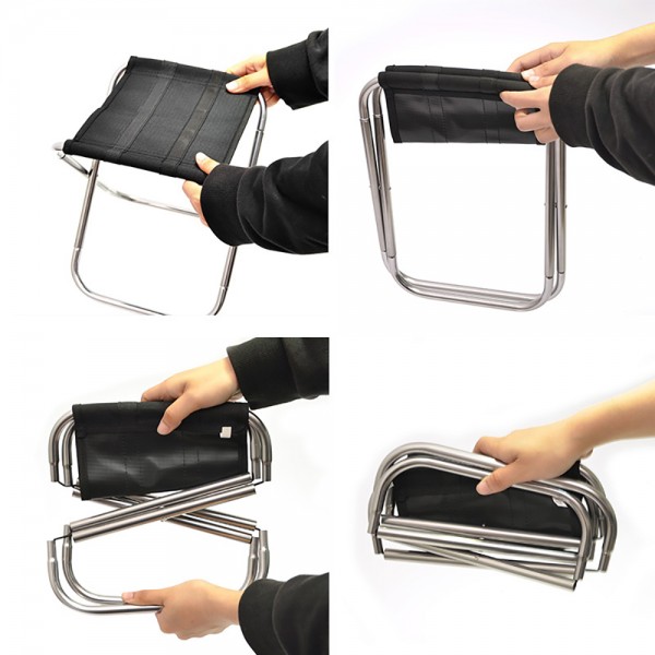 Outdoor Mini Portable Folding Stool Camping Chair