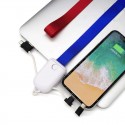 USB 4 In 1 Lanyard Charging Cable Badge Holder