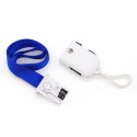 USB 4 In 1 Lanyard Charging Cable Badge Holder