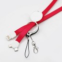 3-In-1 Charging Cable Lanyard