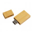 Rectangular Wooden USB Flash Drive