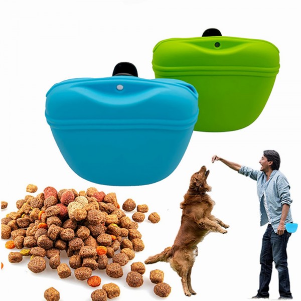 Outdoor Silicone Dog Treat Pouch