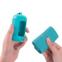 Portable Quick Dry Towel with Silicone Case