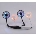 Dual Breeze Hands-Free Neck Fan with Mood Light