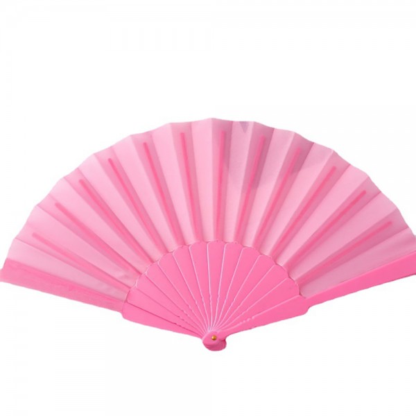 Portable Fabric Folding Fan Summer Plastic Handheld Fans