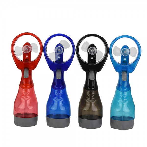 Hand-Held Water Spray Cooling Fan