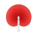 Round Folding Paper Fan