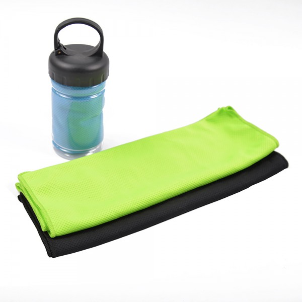 Cooling Towel In Carabiner Case