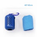 Portable Quick Dry Towel with Silicone Case