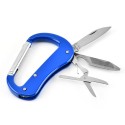 Multi-tool D Shape Camping Carabiner