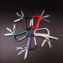 Multi-tool D Shape Camping Carabiner