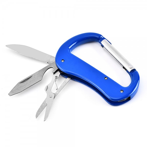 Multi-tool D Shape Camping Carabiner