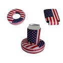 Floated Collapsible Beer Can Cooler