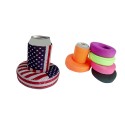 Floated Collapsible Beer Can Cooler