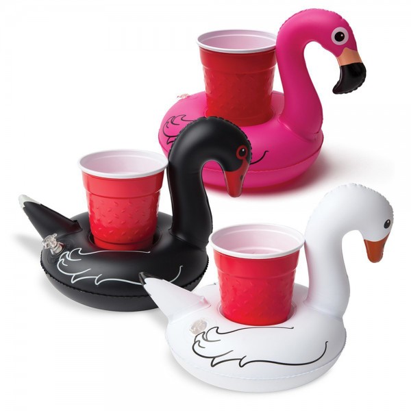 Inflatable Swan Flamingo Cup Holder