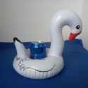 Inflatable Floating Flamingo Cup Holder