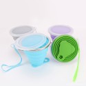 Silicone Foldable Coffee Cup with Lid