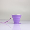 Silicone Foldable Coffee Cup with Lid