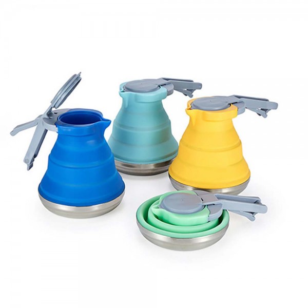 Portable Silicone Collapsible Tea Kettle