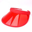 Clear PVC Sun Visor Hat