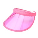 Clear PVC Sun Visor Hat