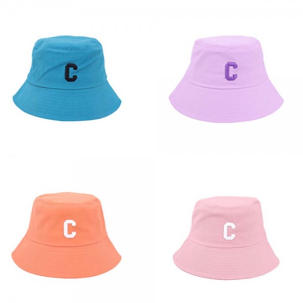 Cotton Fisherman Bucket Sun Hat