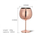 18 Oz Stainless Steel Champagne Wine Glass