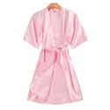 Imitation Silk Robe