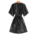 Imitation Silk Robe