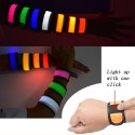 Light Up Led Slap Wristband