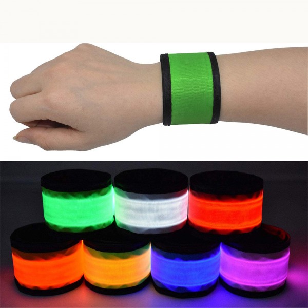 Light Up Led Slap Wristband