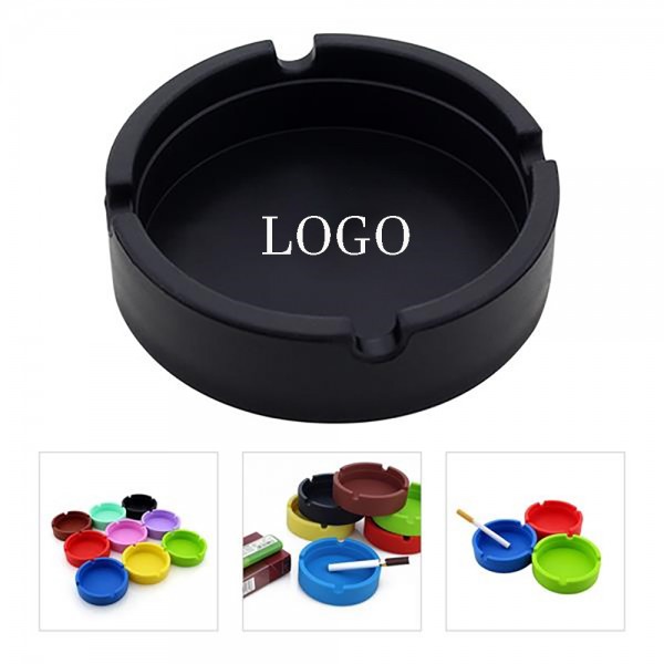 Creative Circular Silicone Ashtray