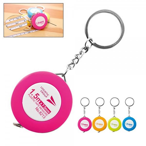 Mini Measure Tape Keychain