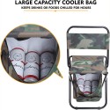 Fishing Outdoor Chair With Cooler Bag