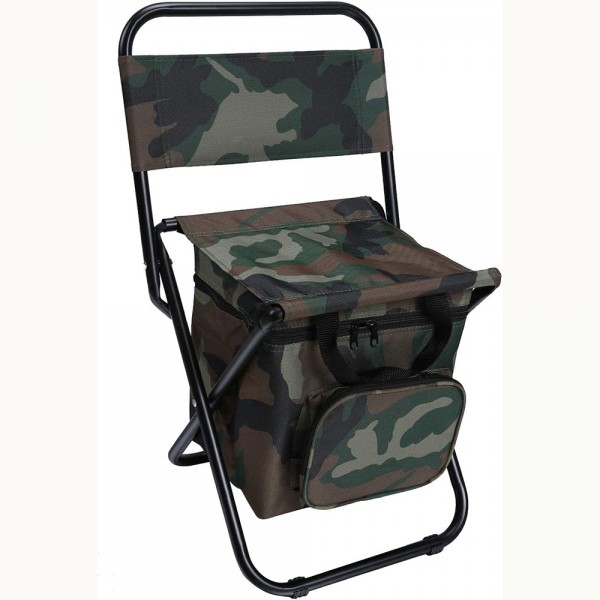 Fishing Outdoor Chair With Cooler Bag