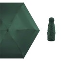 Ribs Mini Folded Umbrella With Case