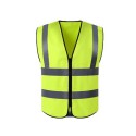 Reflective Safety Mesh Vest W/Zippered