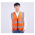 Reflective Safety Mesh Vest W/Zippered