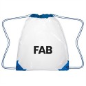 Clear Drawstring Bag