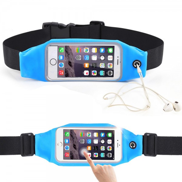 Reflective Touch Screen Fanny Bag