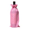 Burlap Wine Bags