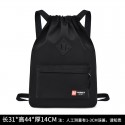 Drawstring Backpack with Shoe Pocket