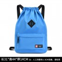 Drawstring Backpack with Shoe Pocket