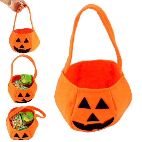 Halloween Pumpkin Candy Bag