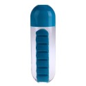 20 Oz. Water Bottle w/Built-in Daily Pill Box