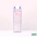 17 Oz Clear Portable Milk Carton