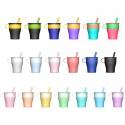 16 OZ Collapsible Silicone Mug Cup